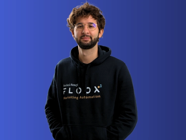 Luca Rabbito in felpa Floox