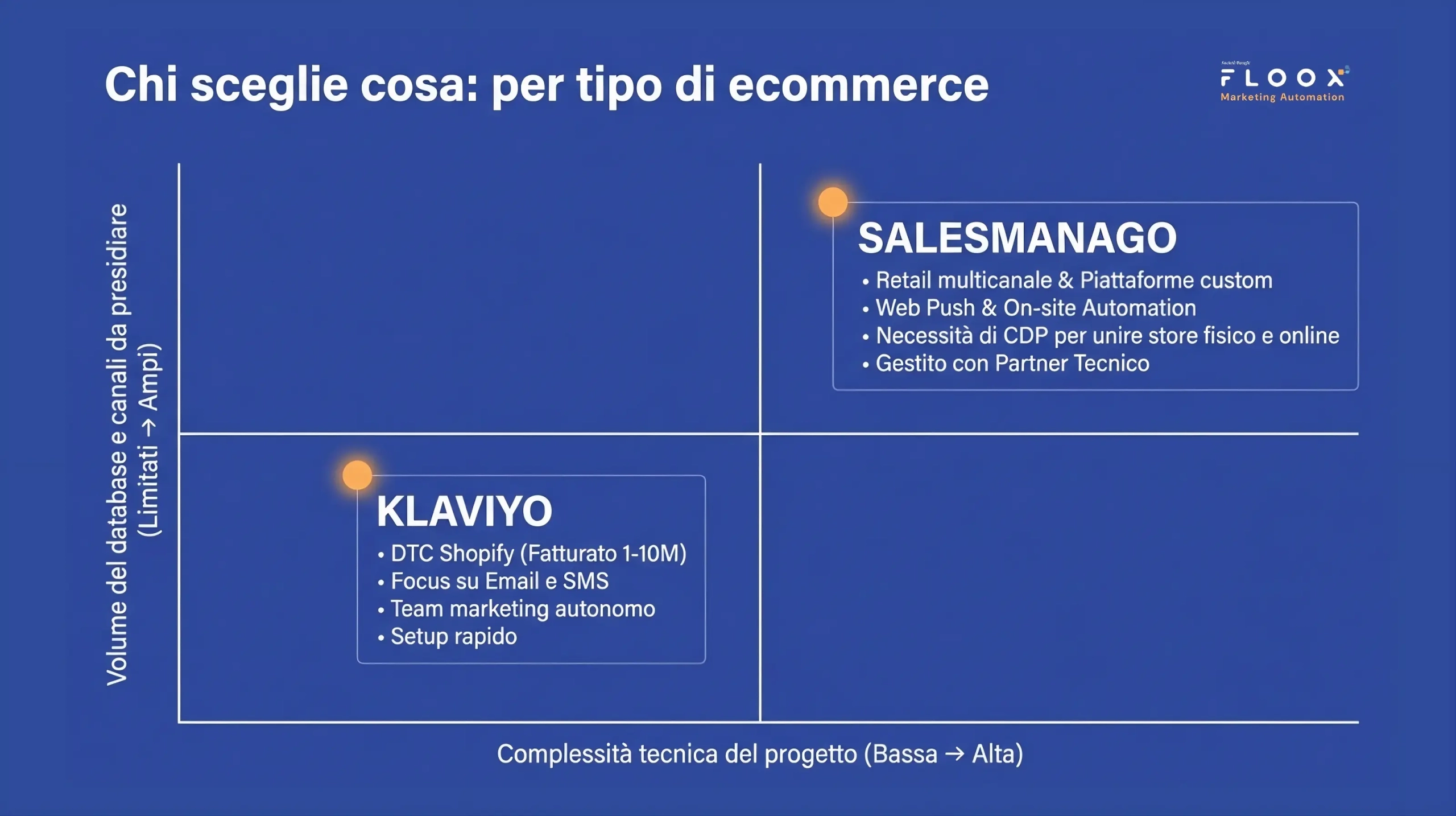 klaviyo vs salesmanago per tipo ecommerce