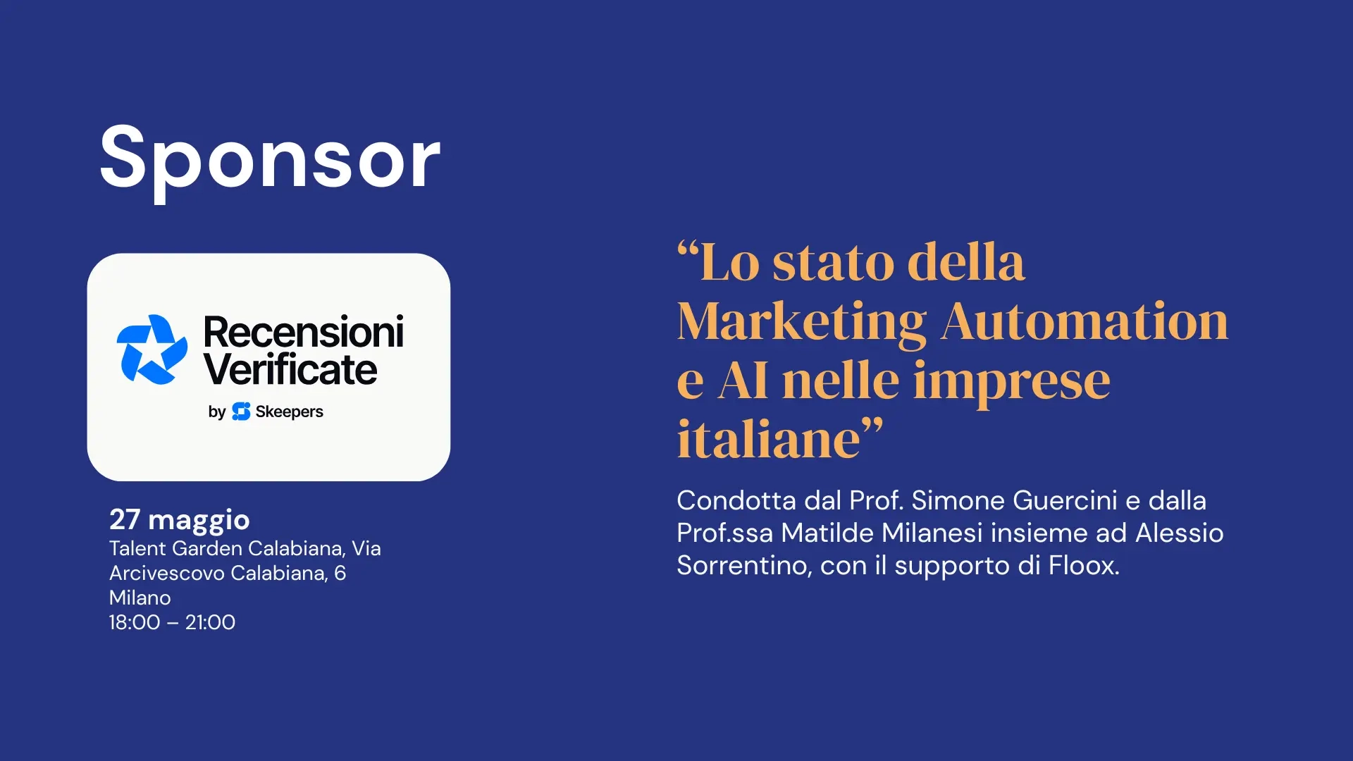 recensioni verificate sponsor floox ricerca ai automation